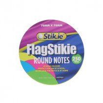 Stik.ie Stik.ie 70x70mm Round Sticky Notes
