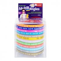 Ormond * Pkt 12 Fashionable TIMESTABLES Multibangles
