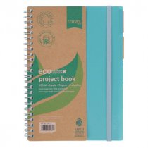 Concept Green A5 Project Book 100 Sheets - 2 Asst