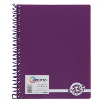 Premto A5 160pg PP Spiral Notebook - Asst