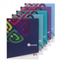 9x7 128pg Hardback Notebook - Asst