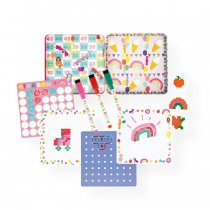 Floss & Rock Dolly Magnetic Games Tin, 6-in-1