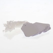 Concept Pkt.100 Strung Tags - 36X53mm