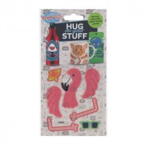 Crafty Bitz Hug On Your Stuff - Flamingo