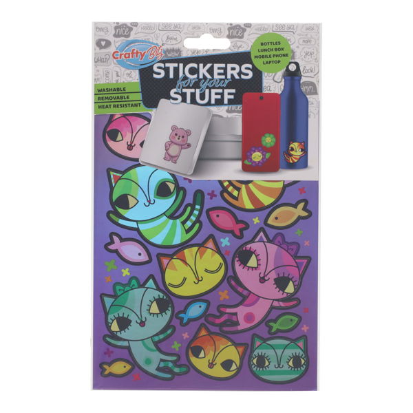 Crafty Bitz Stickers For Your Stuff - Cats