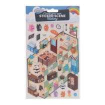 Crafty Bitz Create Your Own Sticker Scene - Bakery