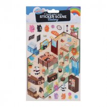 Crafty Bitz Create Your Own Sticker Scene - Bakery