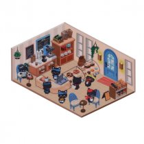 Crafty Bitz Create Your Own Sticker Scene - Coffee Shop