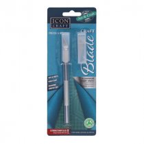 Icon Craft Precision Blade Aluminium Hobby Craft Knife With Interchangeable Blades