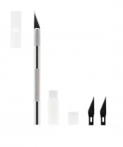 Icon Craft Precision Blade Aluminium Hobby Craft Knife With Interchangeable Blades