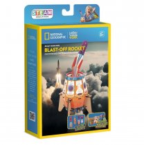 National Geographic How Things Work- BLAST-OFF ROCKET, Build your own.