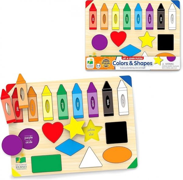 Learning Journey Lift & Learn Colours & Shapes