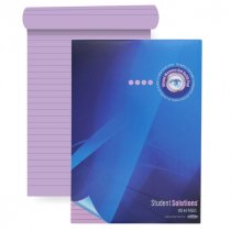 Student Solutions A4 100pg Top Bound Visual Memory Aid Refill Pad - Lilac