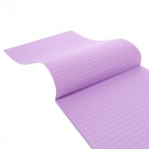 Student Solutions A4 100pg Top Bound Visual Memory Aid Refill Pad - Lilac