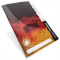 A4 120pg Durable Cover Manuscript Book - German