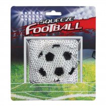 Squeeze Football- Black & White