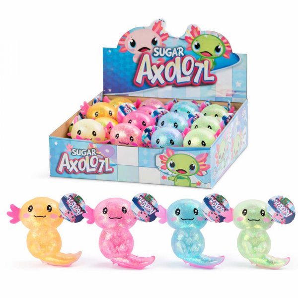 Axolotl Squeezy Animal Sensory- Assorted