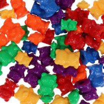 Clever Kidz Sorting Game - Tub 96 Rainbow Bears