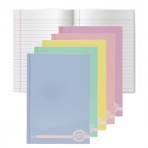 Premto Pastel Pkt.5 A5 160pg Hardback Notebook