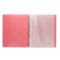 Concept A4 Ring Binder With 10 Punched Pockets