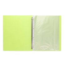 Concept A4 Ring Binder With 10 Punched Pockets