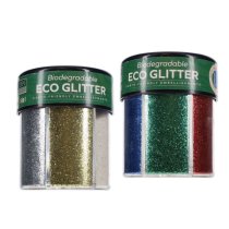 Icon craft 80g Biodegradable Eco Glitter - Asst