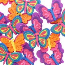 Crafty Bitz Squishy Foam Stickers - Butterflies