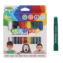 World of Colour: Colourpop Face And Body Sticks - 6 Asst colours