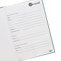 Ormond A4 120pg 5mm Sq Hardback Project Maths