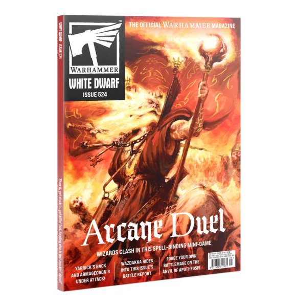 Warhammer White Dewarf Issue 524- Arcane Duel