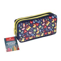 Double Zip Pencil Case- Patterns