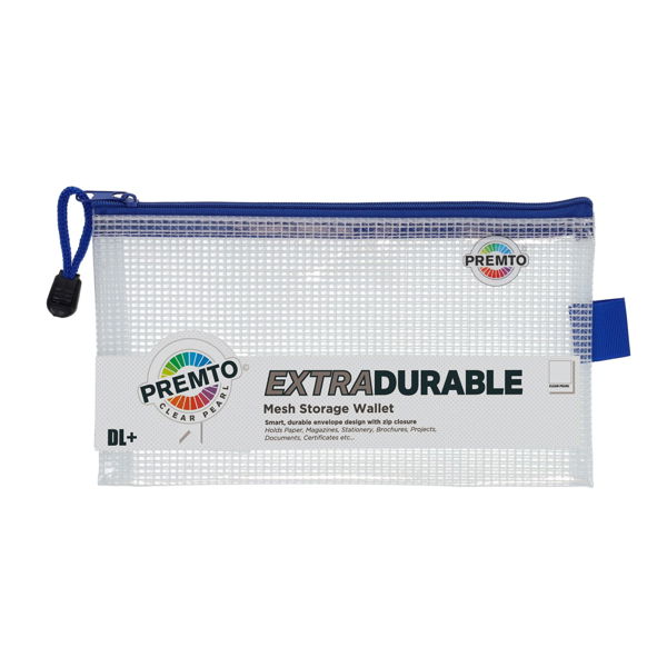 Mesh Storage Wallet Extradurable DL+