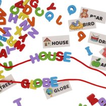 Clever Kidz Pkt 64 Play And Learn Lacing Letters