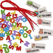 Clever Kidz Pkt 64 Play And Learn Lacing Letters