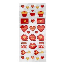 Emotionery Pkt.29 Puffy Stickers - Love
