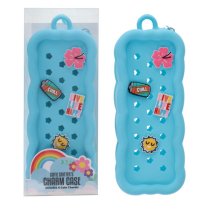 Cutie Critter's Charm Pencil Case - Asst