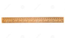 Wooden Ruler - 30cm