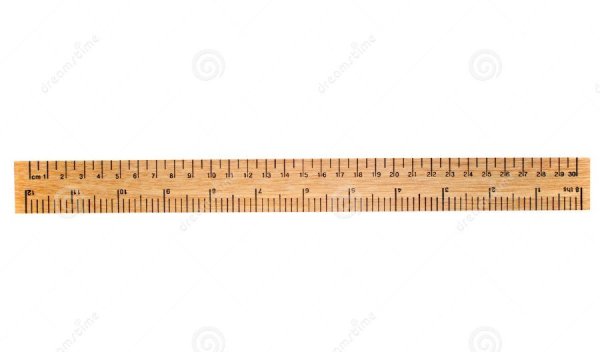 Wooden Ruler - 30cm