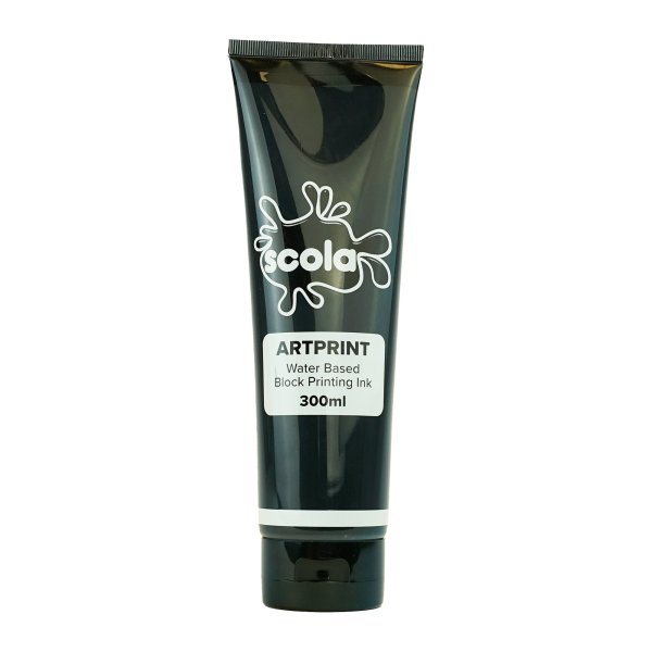 Lino Printing Ink - Black (300ml)