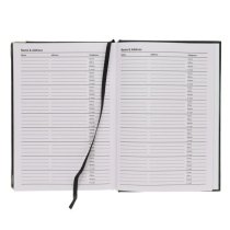 Concept A5 2027 Diary Page A Day - Black