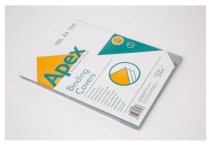 BINDER COVER CLEAR 100PK 180gm