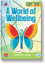 A WORLD OF WELLBEING - CSPE- textbook -secondhand