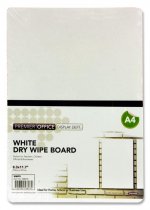 PREMIER OFFICE A4 DRY WIPE BOARD - WHITE