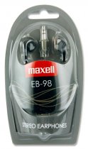 MAXELL STEREO EAR BUDS EB-95- BLACK