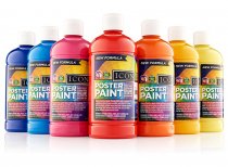 ICON POSTER PAINT 500ml - SCARLET