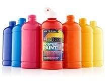 ICON POSTER PAINT 500ml - SCARLET
