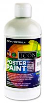 ICON POSTER PAINT 500ml - WHITE