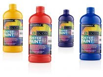 ICON POSTER PAINT 500ml - WARM YELLOW
