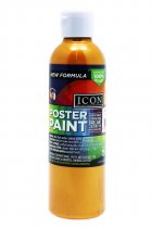 ICON 300ml METALLIC POSTER PAINT - GOLD-end of life