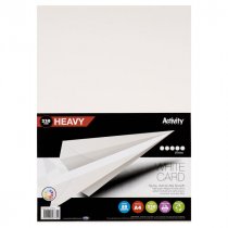 PREMIER ACTIVITY A4 200gsm HEAVY CARD 50 SHEETS - WHITE